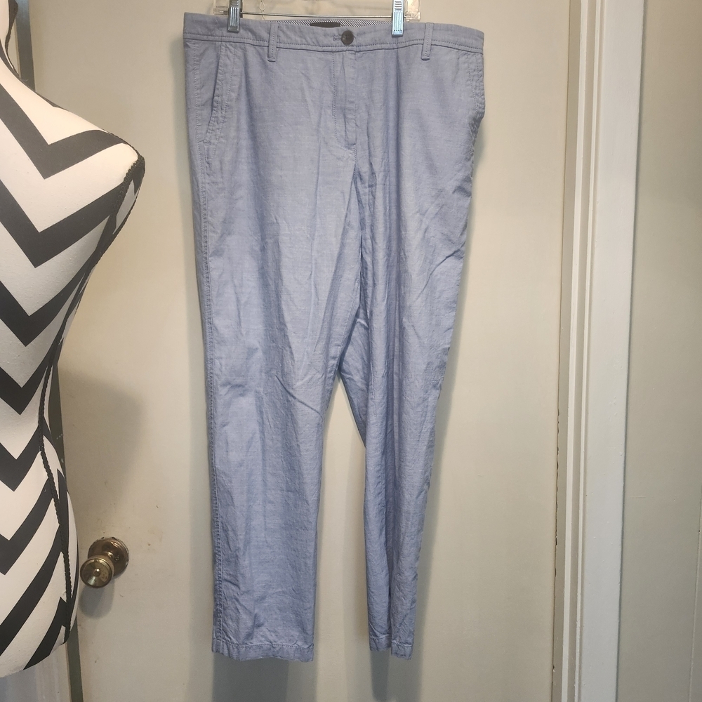Talbots Soft Blue Ankle Pants